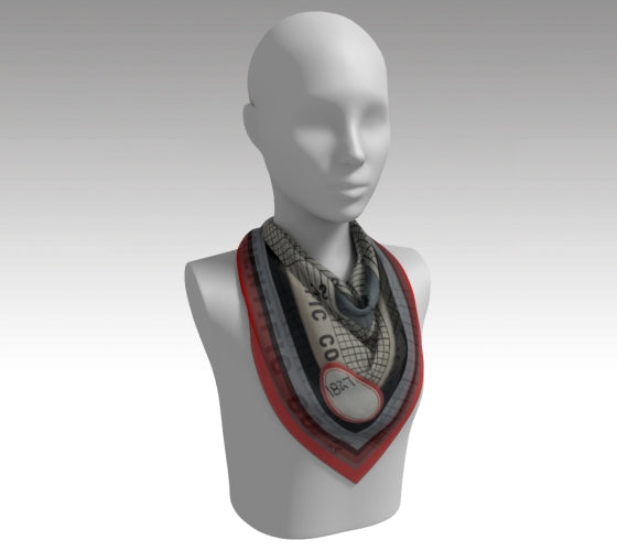 Diffraction Ring Scarf